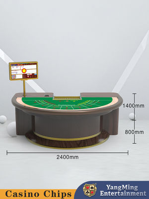 kaufen Halb-Runde Treadle Casino Baccarat Poker Spieltisch Für Gelegenheitsunterhaltung Spiele Poker Spieltische Online-Herstellung