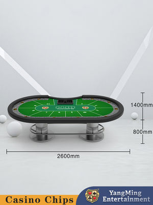 kaufen High-End angepasster ovaler Metallbumper-Schutz Texas Hold'em Poker-Tisch Freizeit- und Freizeitclub-Poker-Tisch Online-Herstellung