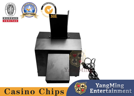 kaufen Schwarzer automatischer Spielkarten-Schredder Casino Poker Broken Card Machine Entsorgung Poker Kneader Online-Herstellung