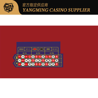 kaufen Internationale Roulette Wasserdichte Tischdecke Casino Club Gelegenheitsunterhaltung Poker Tischdecken Online-Herstellung