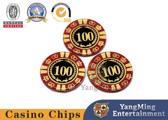 kaufen Hohe transparente Kristall-Acryl-Poker-Chips stellen Fälschungsschutz fest Online-Herstellung