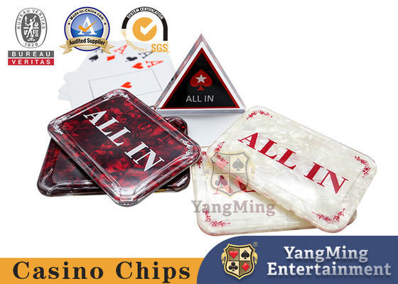 kaufen HOT SALE 1PCS Acryl Baccarat ALL IN Button Poker Karten Wächter Casino Casino Tisch Wette Marke Online-Herstellung