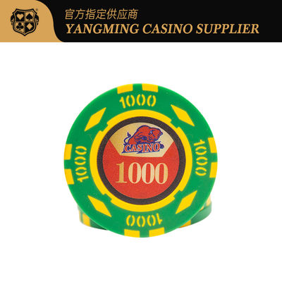 kaufen New Custom Design / Texas Poker Chip Set 11.5g Clay Casino Chip mit Aluminium Gehäuse für Glücksspiel Online-Herstellung