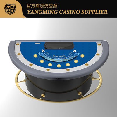 kaufen Luxus-Upgraded Halbrunder Blackjack Tisch für Casino Club Blackjack Poker Tisch Online-Herstellung