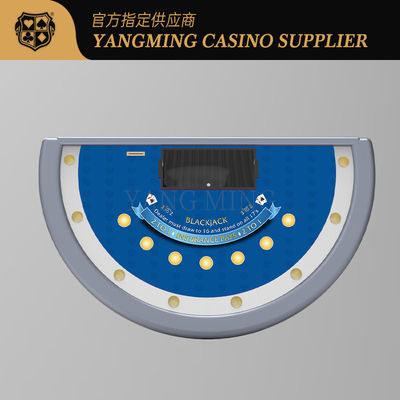 kaufen Moderner Stil Amerikanischer Half Round Blackjack Poker Tisch Glücksspiel Black Jack Poker Spieltisch Online-Herstellung