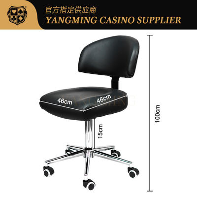 kaufen Neues Lederblack Casino Spielerstuhl Poker Casino Club Spielerstuhl zum Verkauf Online-Herstellung