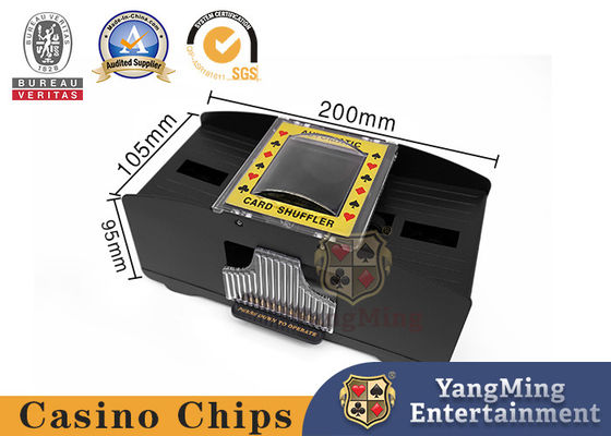 kaufen Poker Vip Club Custom 2 Decks Spielkarten Schuh Batterie Handbuch Standard Karten Shuffler Fabrik Lager Online-Herstellung