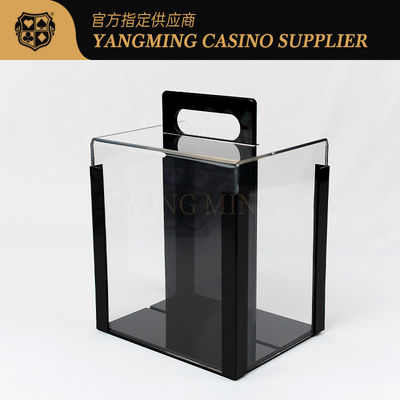 kaufen Neue Akryl 1000 Yard Chip Case für Baccarat Casino Club Poker Spiele Online-Herstellung