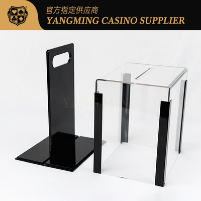 kaufen Verbessertes transparentes Acryl-1000-Chip-Poker-Chip-Etui für Baccarat-Casino-Gaming-Chip-Organizer Online-Herstellung