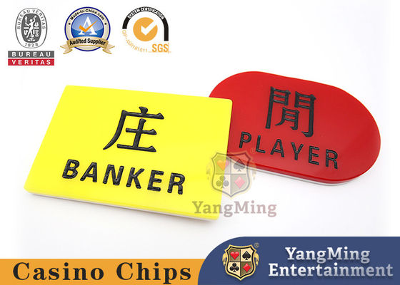 kaufen Glücksspiel Poker Tisch Banker Spieler Button Baccarat Casino Tisch Bland Marker Online-Herstellung