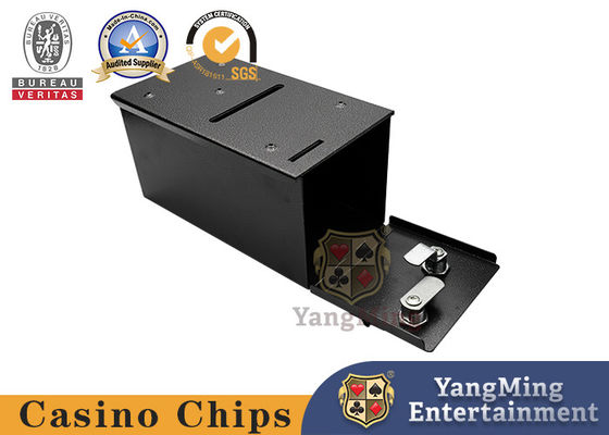 kaufen Spieltisch Casino Mini Metall-Eisen-Geldkasten Gute Qualität Sicherheit Bargeldträger Online-Herstellung