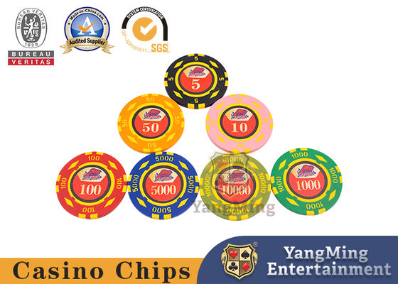 kaufen Aluminiumfall 10,000Pcs 11.5g Clay Poker Chip Sets With für Glücksspiele Online-Herstellung