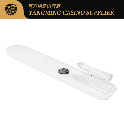 kaufen White Poker Lieferboard Anpassbares Logo Bacardi Casino Unterhaltungszubehör Online-Herstellung