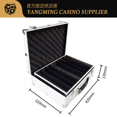 kaufen Deluxe Großhandel Aluminium abschließbare Chip-Box Baccarat Glücksspiel Poker Spieltisch Chip-Boxen Online-Herstellung