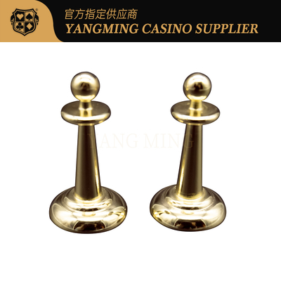 kaufen Gold Electroplated Metal Betting Tokens for Casino Roulette Table Games Online-Herstellung