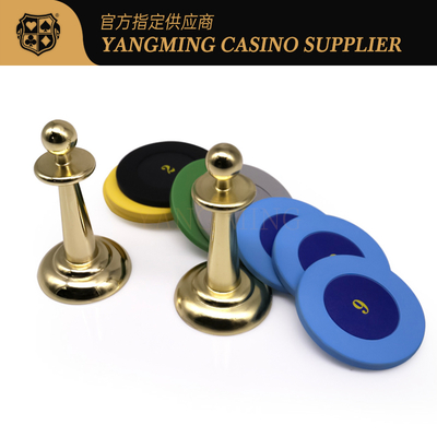 kaufen Casino Roulette Table Game Betting Markers Electroplated Gold Metal Iron Online-Herstellung