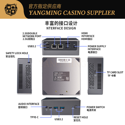 kaufen Compact Poker Table Host – Niu Niu & Baccarat Casino Software Mini Host Online-Herstellung