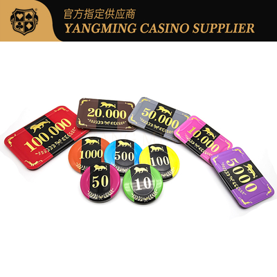 kaufen Internationale RFID-Poker-Chips Set 760 Stück Acryl-Design mit Gehäuse für Casino-Poker Spiel Online-Herstellung