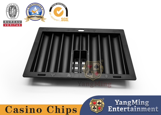 kaufen Internationaler, langlebiger Texas Poker Tisch Chip Float, schwarze Kunststoff Chip-Platte für Casino-Spiel Online-Herstellung