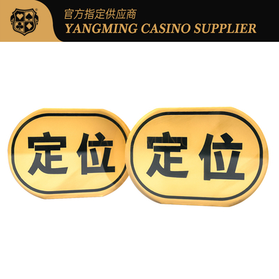 kaufen Golden Oval Positionierungskarte Internationale Bull Poker Tischspiel Zubehör Online-Herstellung