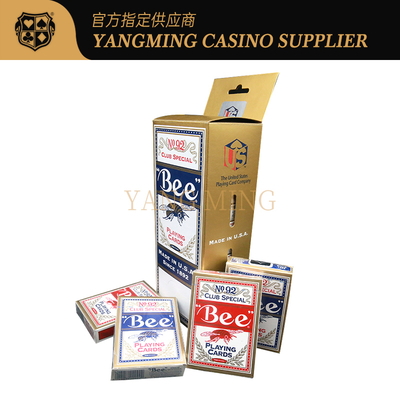 kaufen Casino 310g Bienen Pokerkarten Amerikanische Import Black Core Baccarat Karten für das Casino Spiel Online-Herstellung