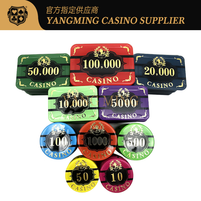 kaufen 760-teiliges Poker-Chips-Set Baccarat Texas Hold'Em Tischspiel mit Aufbewahrungsbox für Casino Online-Herstellung