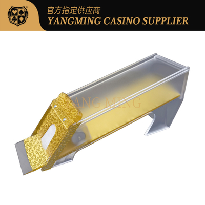 kaufen Gold 8 Decks Of Poker Dealer Grinding Baccarat Dragon Tiger Table Game Can Be Designed Online-Herstellung