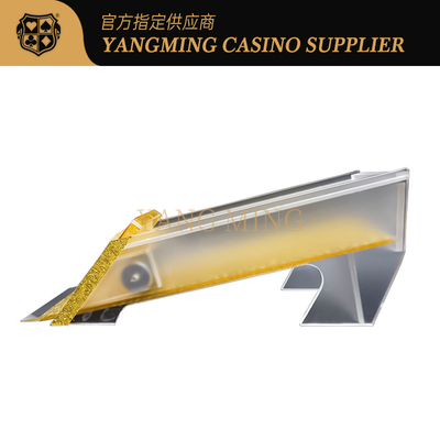 kaufen Deluxe Gold 8 Decks Poker Dealer Baccarat Dragon Tiger Table Game For Casino Game Online-Herstellung