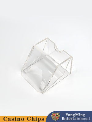 kaufen 2 Sätze transparente Acrylschwarze Jacken-Plastiktabellen-Berufshändler Shuffler Online-Herstellung