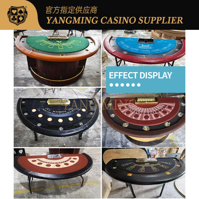 kaufen Customizable Blackjack Poker Table Layout – Professional Casino Entertainment Tablecloths Online-Herstellung