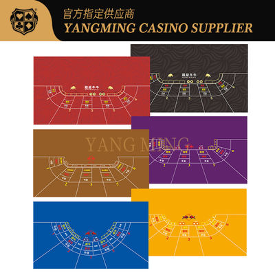 kaufen Custom Design Casino Roulette Layout On Waterproof Table Cover For Casino Game Online-Herstellung