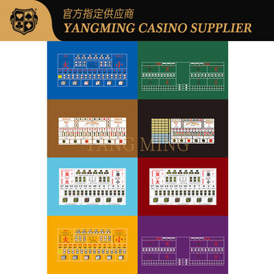 kaufen Customizable Durable 100% Polyester Fabric For Sic Bo Casino Tables For Casino Game Online-Herstellung