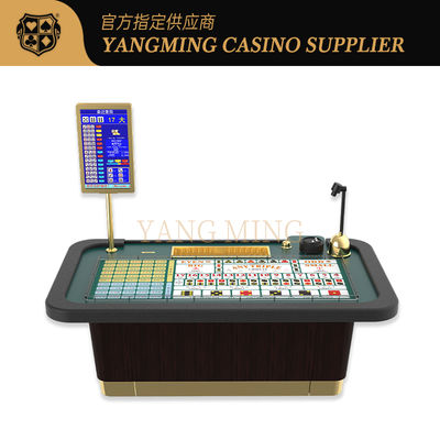 kaufen Luxury Custom Sic Bo Table – Professional Casino-Grade Gaming Table For Sale Online-Herstellung