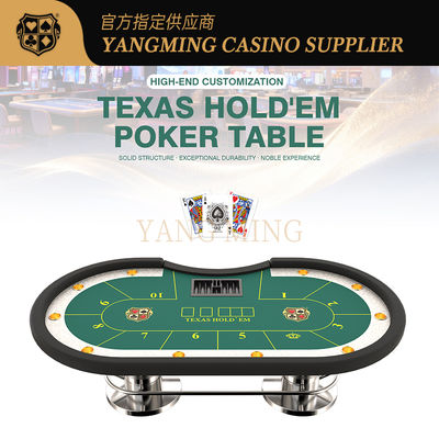 kaufen Customizable Texas Hold'em Poker Table – Premium Casino-Grade Gaming Table Online-Herstellung