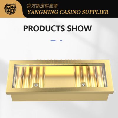 kaufen Luxus Design Baccarat Spielzubehör Schließung Poker Chip Tray Online-Herstellung