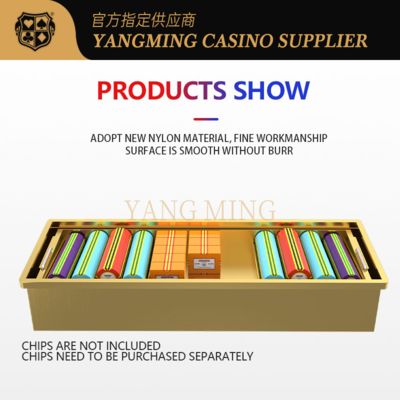 kaufen Hot Sale Locking Poker Chip Tray for Baccarat Casino Poker Game Accessories Online-Herstellung