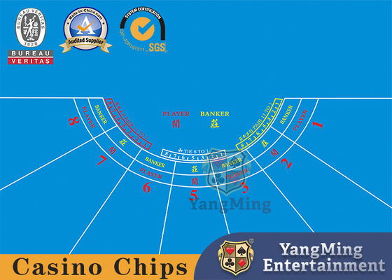 kaufen 7 Spieler-Roulette-Brett-Plan mit personifizierten kundenspezifischen Druckservices Online-Herstellung