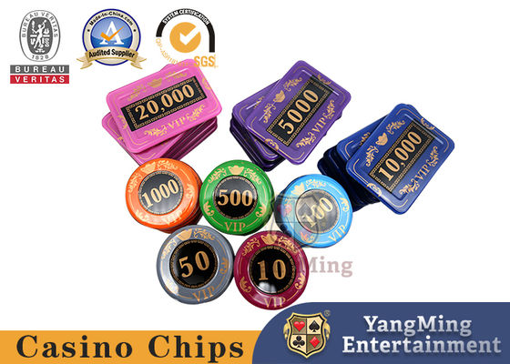 kaufen 730 PC Crystal Screen Style Roulette Chip eingestellt/Pokerspiel eingestellt im Aluminiumfall Online-Herstellung