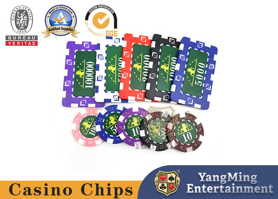 kaufen Lichtdurchlässiger Marco Style Casino Poker Chip-Satz mit Crystal Clear Texture Online-Herstellung