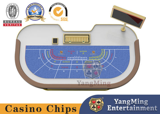 kaufen Dauerhafte einfache moderne Schürhaken-Karten-Tischplatte mit hölzernen Beinen Z/Bakkarat-Tabelle Online-Herstellung