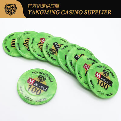 kaufen ABS RFID spielende Chips, Monte Carlo Blackjack-Pokerchips mit Sicherheits-Zahl Online-Herstellung