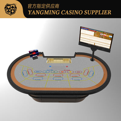 kaufen Casino RFID System Spielen Poker Tisch Top Baccarat Poker Karten Tisch Filz Tischdeckel für Deluxe Baccarat Poker Online-Herstellung