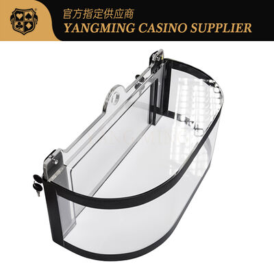 kaufen Acryl verdicken Chips Carrier Roulette Wheel Gamblings-Tabellen-engagiertes Kasino Chips Dealer Holder Online-Herstellung