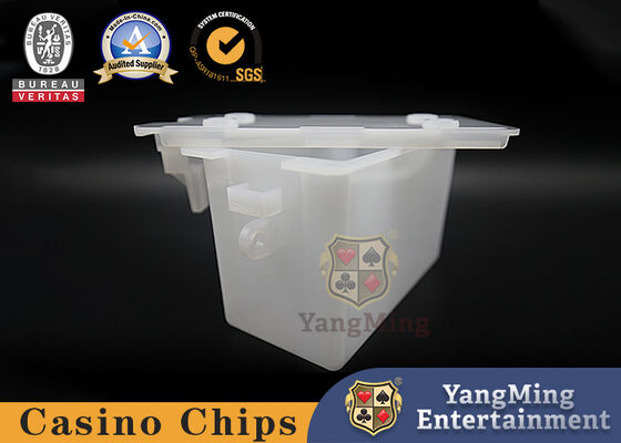 kaufen Volle Plattform-Spielkarten Matte Covered Acrylic Gift Box-Kasino-8 werfen Halter weg Online-Herstellung