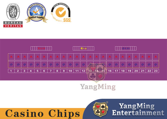 kaufen 23-Spieler Oval Luxus-Upgrade-Version von Baccarat Texas Spiel Wasserdichte Tischdecke Online-Herstellung