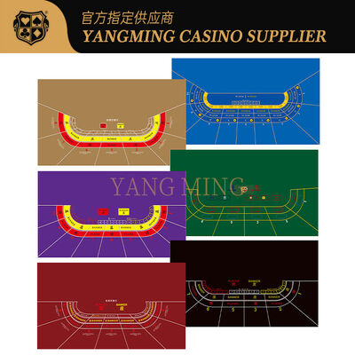 kaufen Premium Casino Baccarat Tischdecke mit 9 Spieler Design Online-Herstellung
