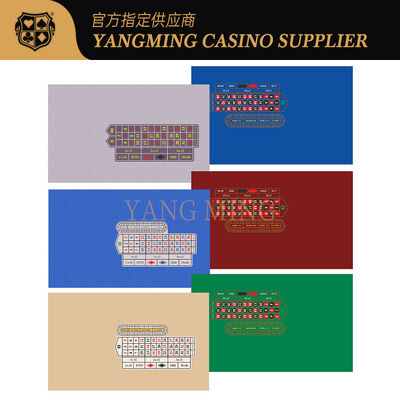 kaufen Anpassbare wasserdichte Roulette-Tischdecke mit professionellem Casino-Layout-Design Online-Herstellung
