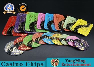 kaufen Kasino-bedruckbarer entscheidender acrylsauerSchürhaken Chips Jeton Diameter 81 * 56/94 * 66mm Online-Herstellung