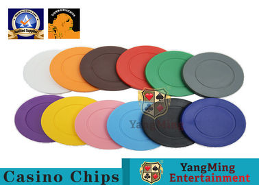 kaufen Leichte ABS Hotstamping Logo Dice Poker Chip/bunte Roulette-Pokerchips Online-Herstellung
