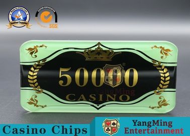 kaufen Kundenspezifischer keramischer Clay And Plastic Casino Poker Chips With Custom Logo YM- CP030-31 Online-Herstellung